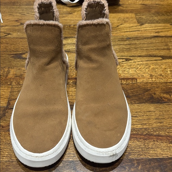 UGG Women's Brown Suede Sneakers - Picture 3 of 3
